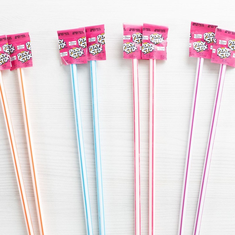 Silly Stix Candy Filled Straws 6 Pack