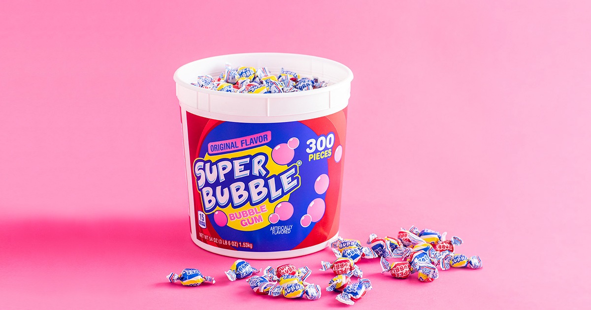 Bubble gum sale